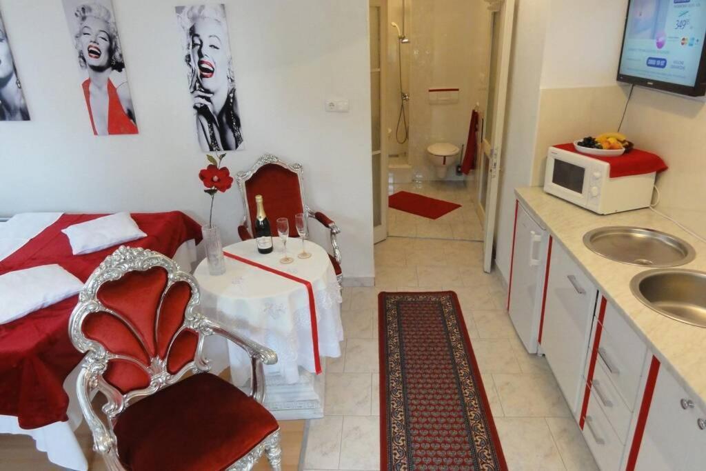Croatia Zadar Borik Paar Apartment Studio Garden View Number 1 Dış mekan fotoğraf